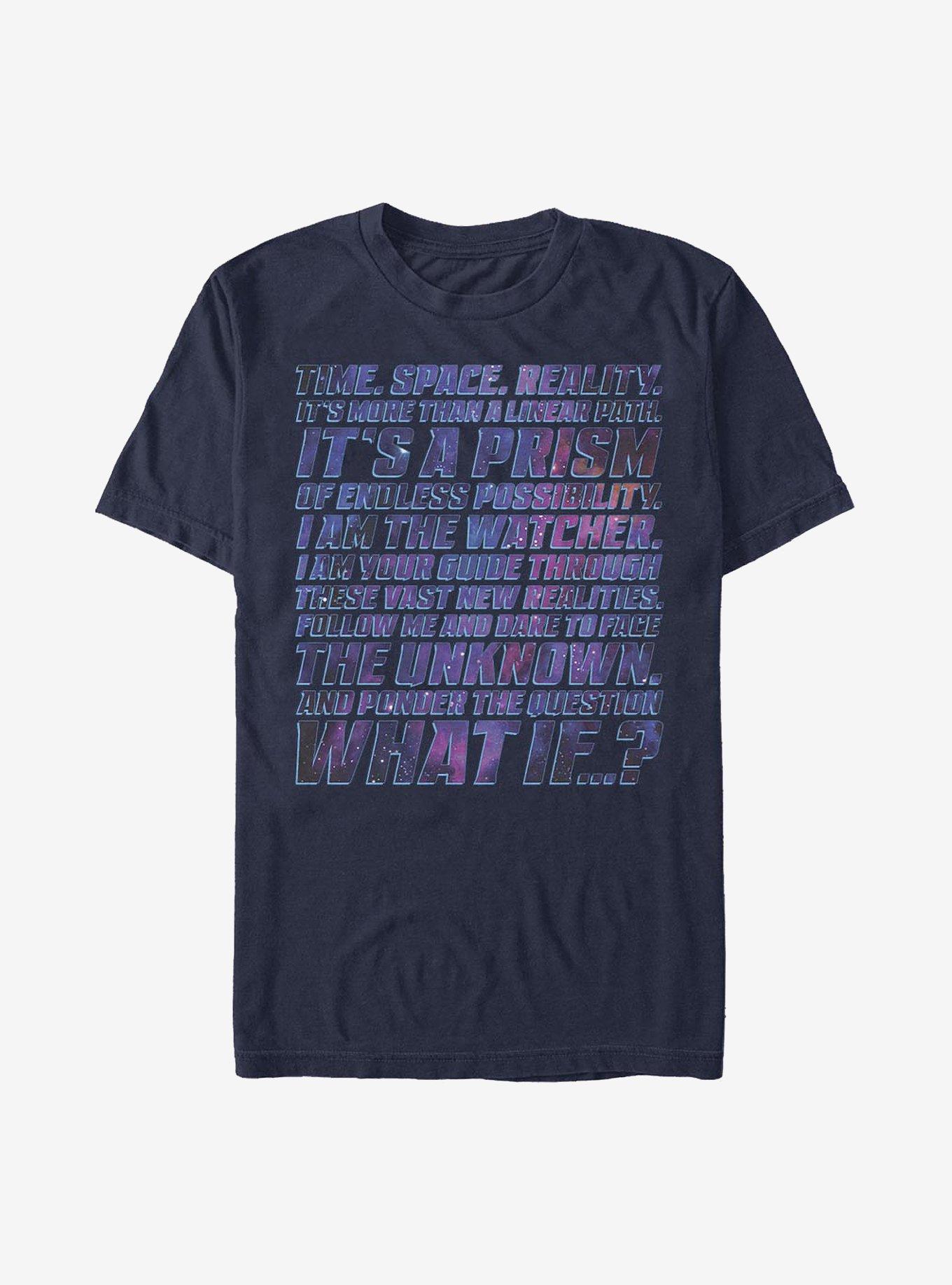 Marvel What If...? Space Prism T-Shirt, NAVY, hi-res