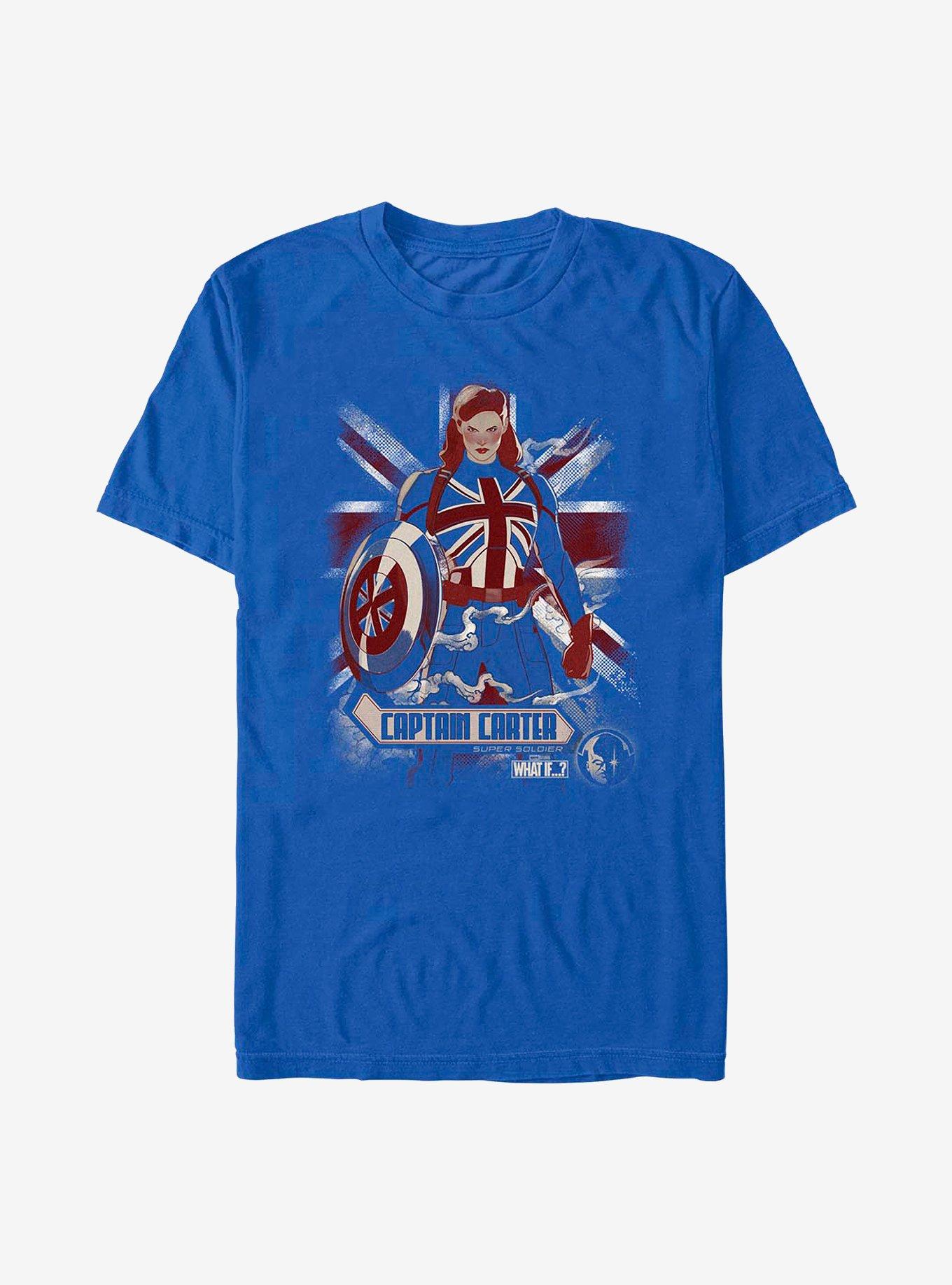 Marvel What If...? Union Jacked T-Shirt, ROYAL, hi-res