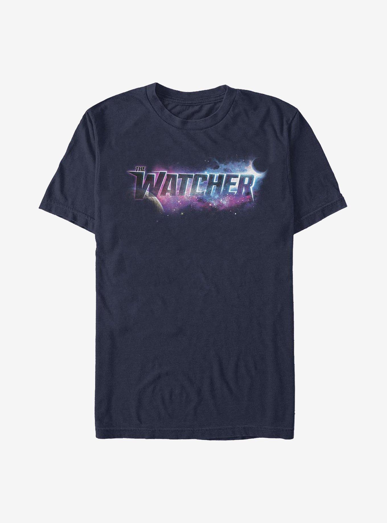 Marvel What If...? Watch Galaxy T-Shirt, NAVY, hi-res view 1