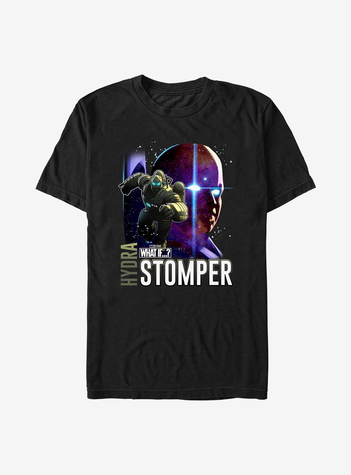 Marvel What If...? Watcher Hydra Stomper T-Shirt, BLACK, hi-res