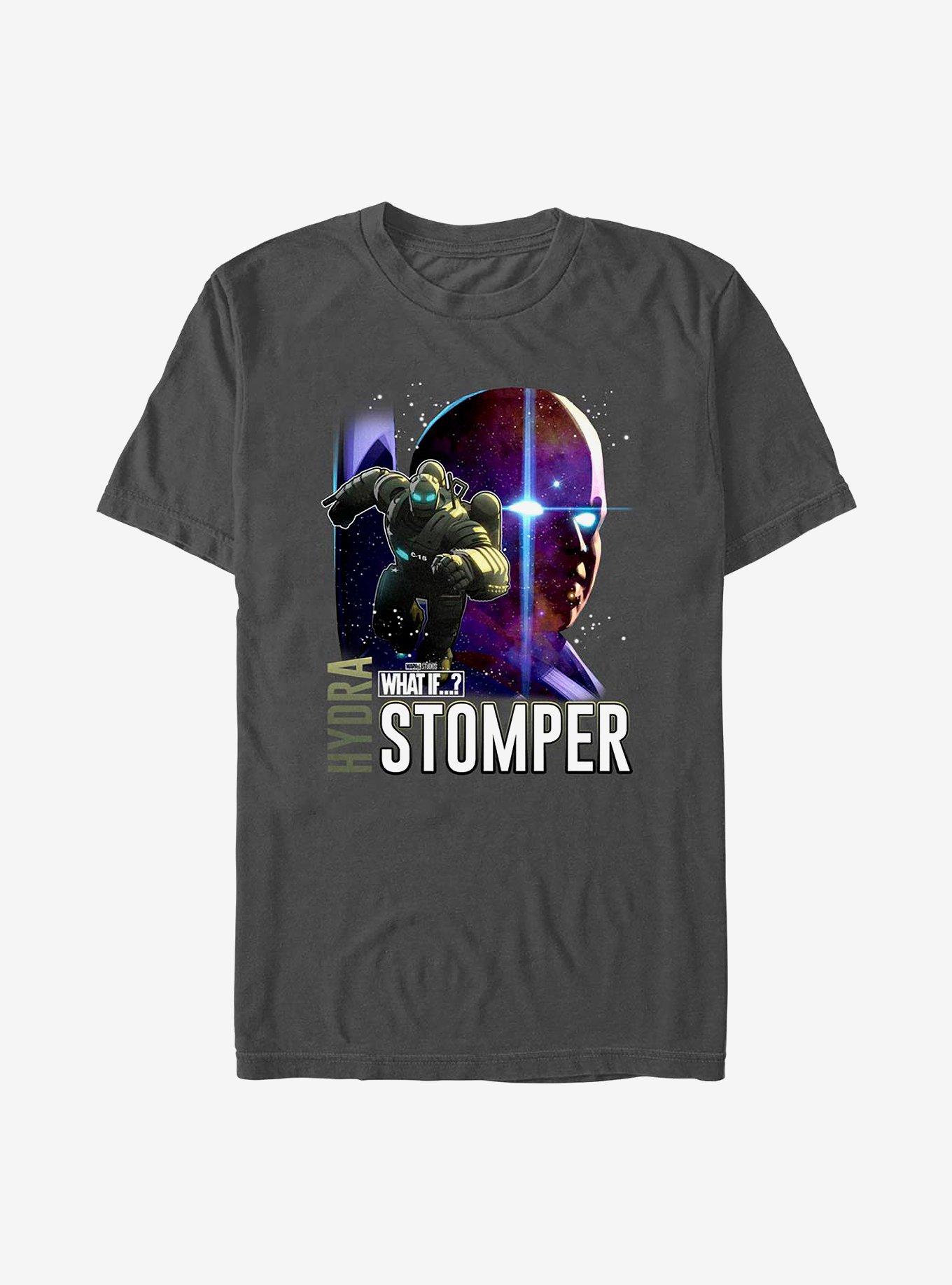Marvel What If...? Watcher Hydra Stomper T-Shirt, CHARCOAL, hi-res