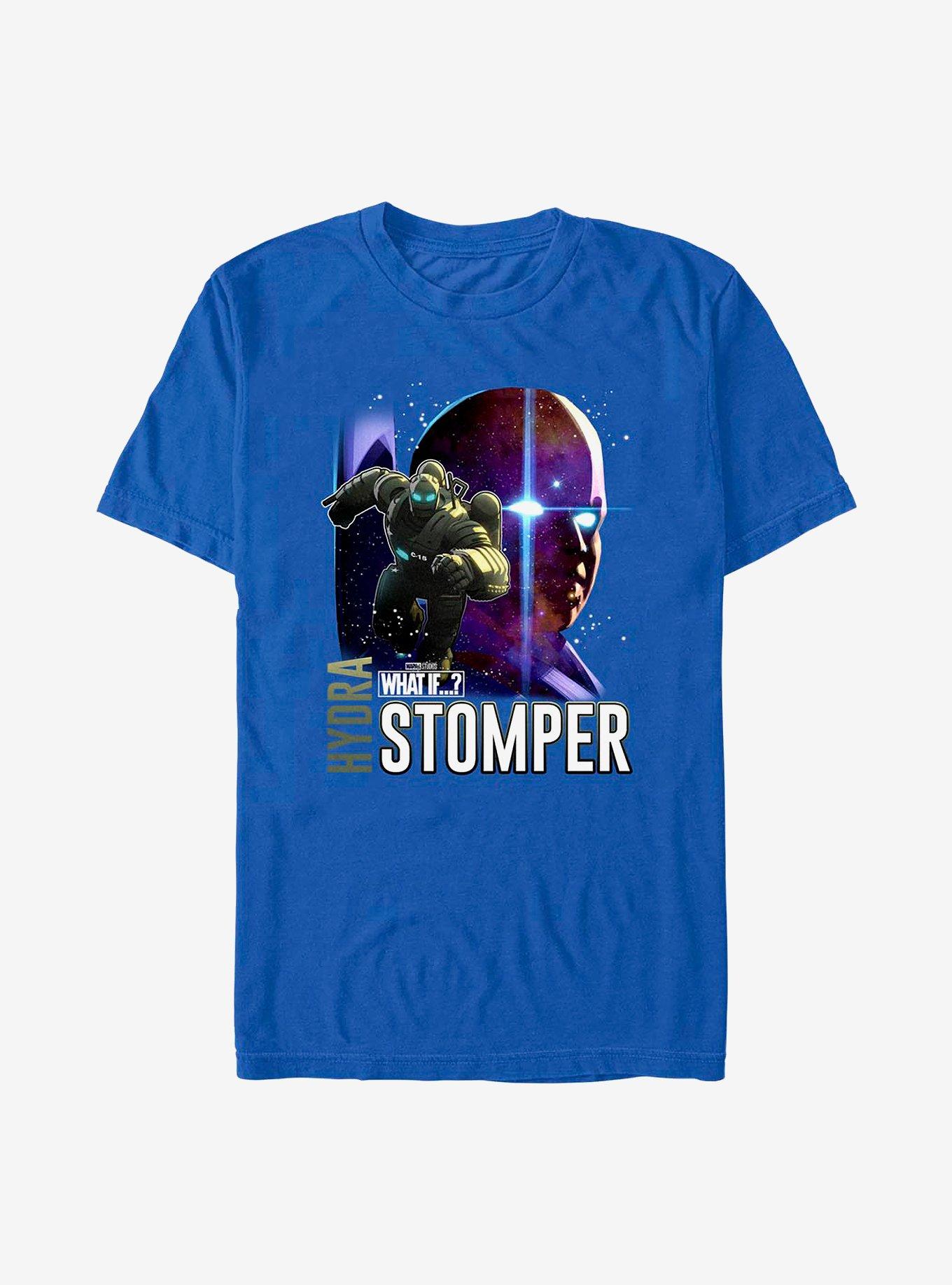 Marvel What If...? Watcher Hydra Stomper T-Shirt, ROYAL, hi-res