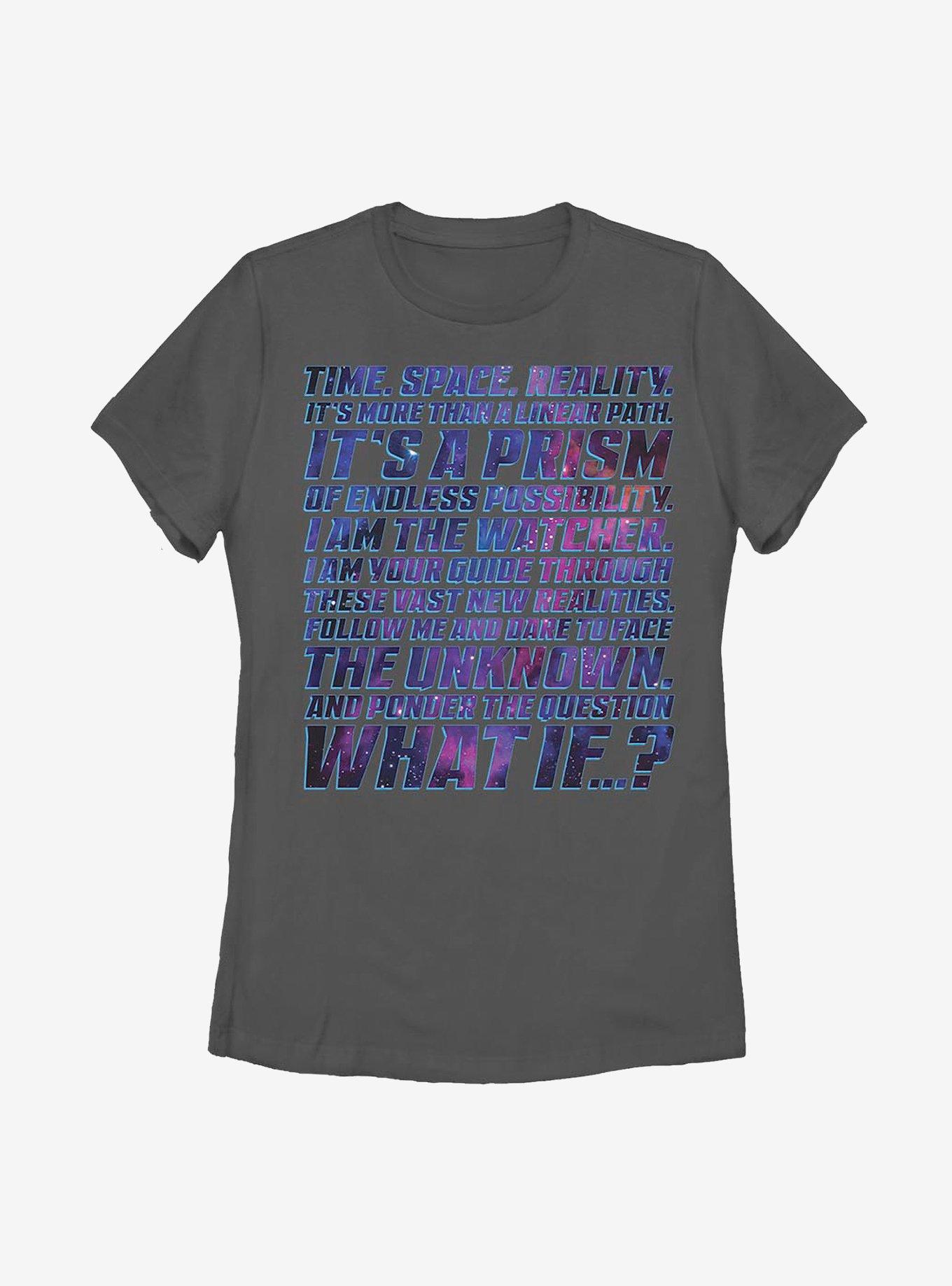 Marvel What If...? Space Prism Womens T-Shirt, CHARCOAL, hi-res