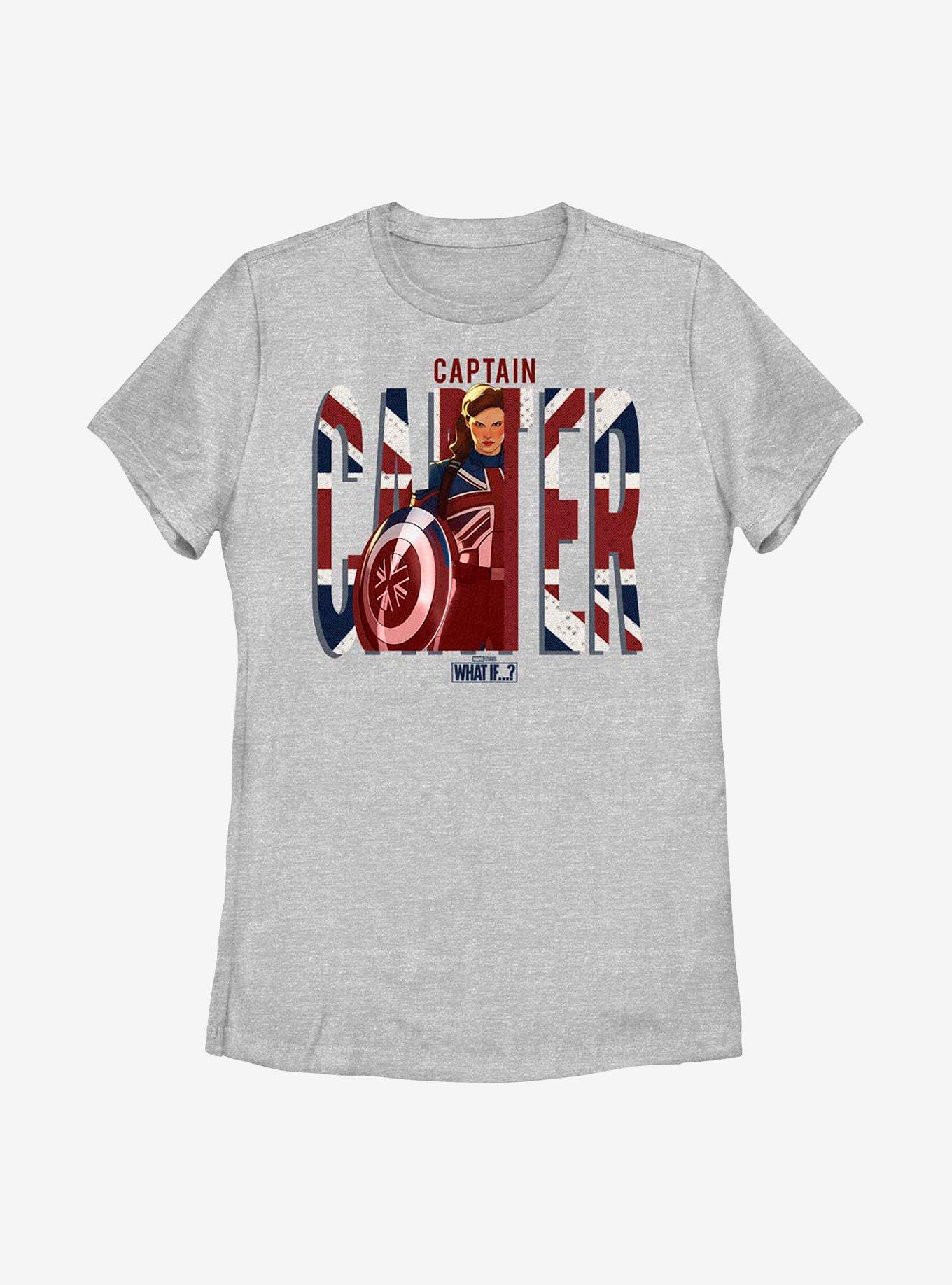 Marvel What If...? Big Carter Youth Girls T-Shirt, ATH HTR, hi-res