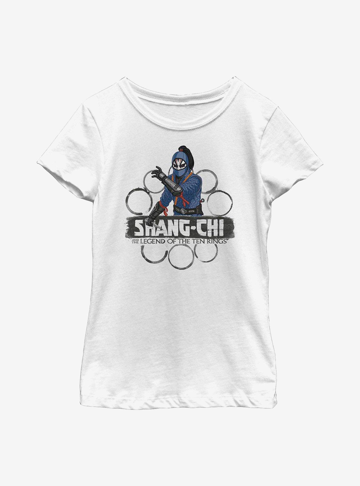 Marvel Shang-Chi And The Legend Of The Ten Rings Rings Of A Dealer Youth Girls T-Shirt, WHITE, hi-res