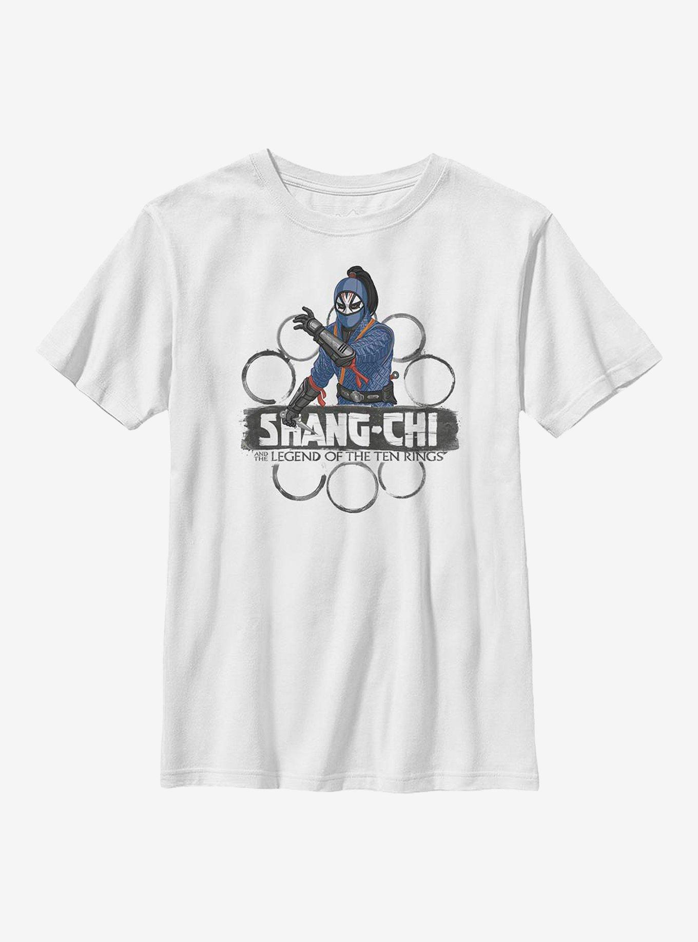Marvel Shang-Chi And The Legend Of The Ten Rings Rings Of A Dealer Youth T-Shirt, WHITE, hi-res