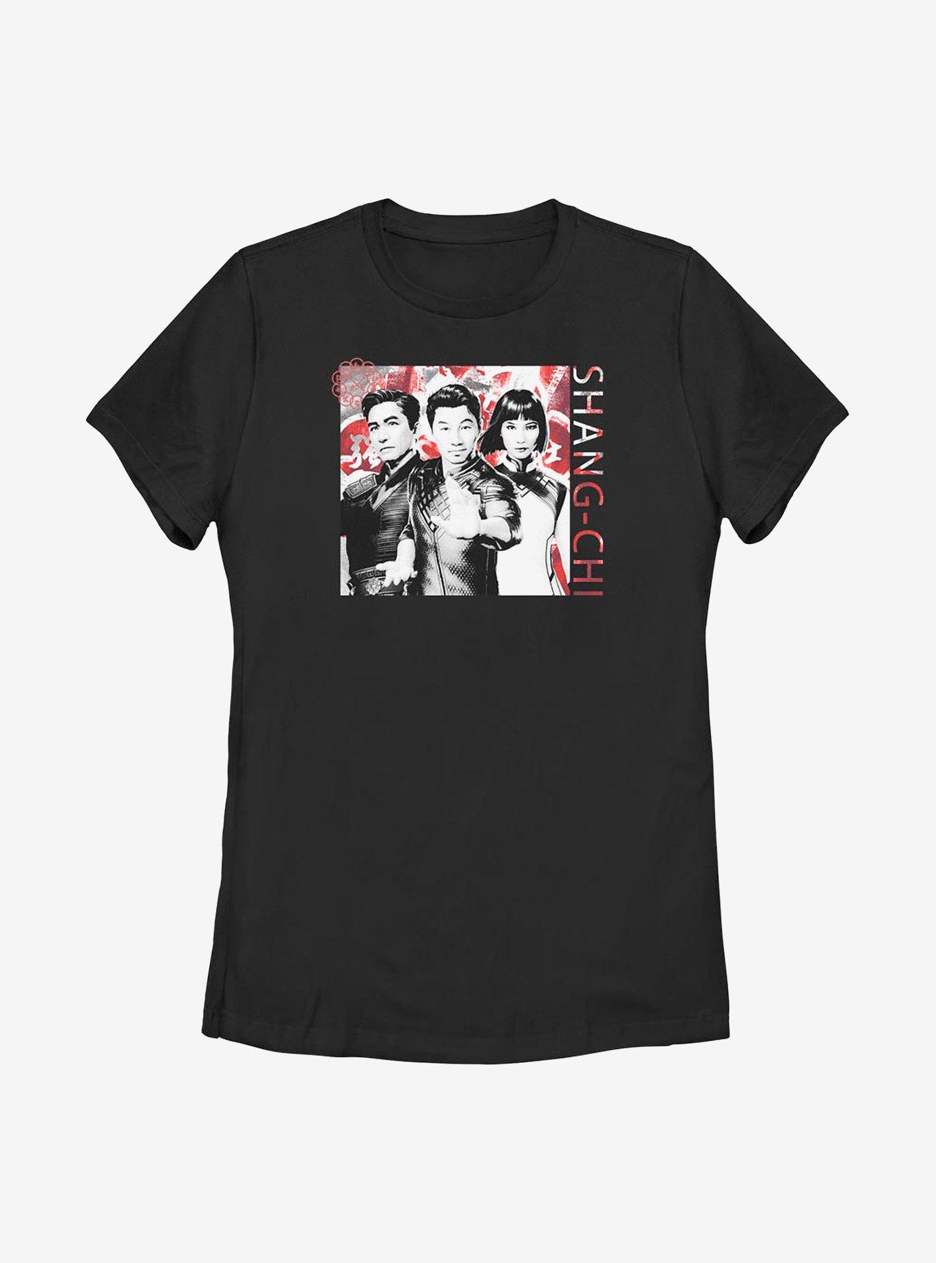 Marvel Shang-Chi And The Legend Of The Ten Rings Family Group Womens T-Shirt, BLACK, hi-res