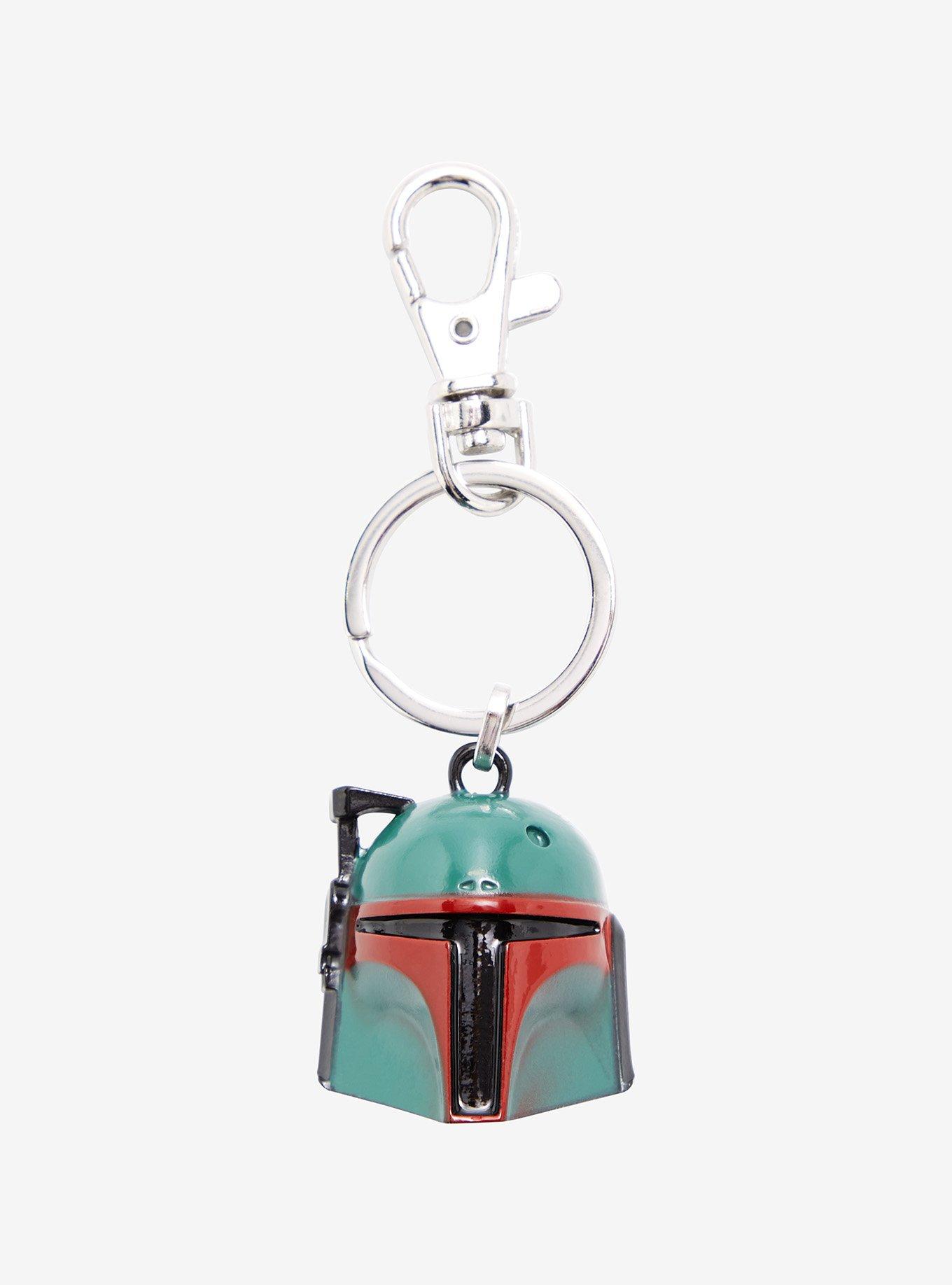 Star Wars The Book of Boba Fett Boba Fett Helmet 3D Keychain - BoxLunch Exclusive, , hi-res