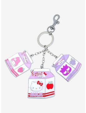 Loungefly Sanrio Hello Kitty & Friends Milk Cartons Keychain - BoxLunch Exclusive, , hi-res