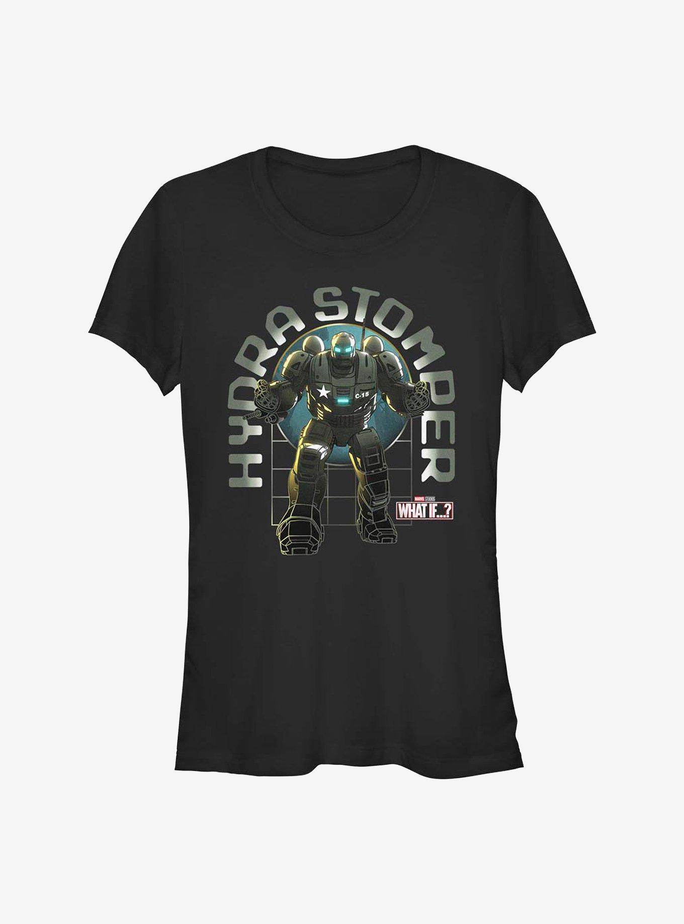 Marvel What If...? Hydra Captain Carter Pose Girls T-Shirt, , hi-res