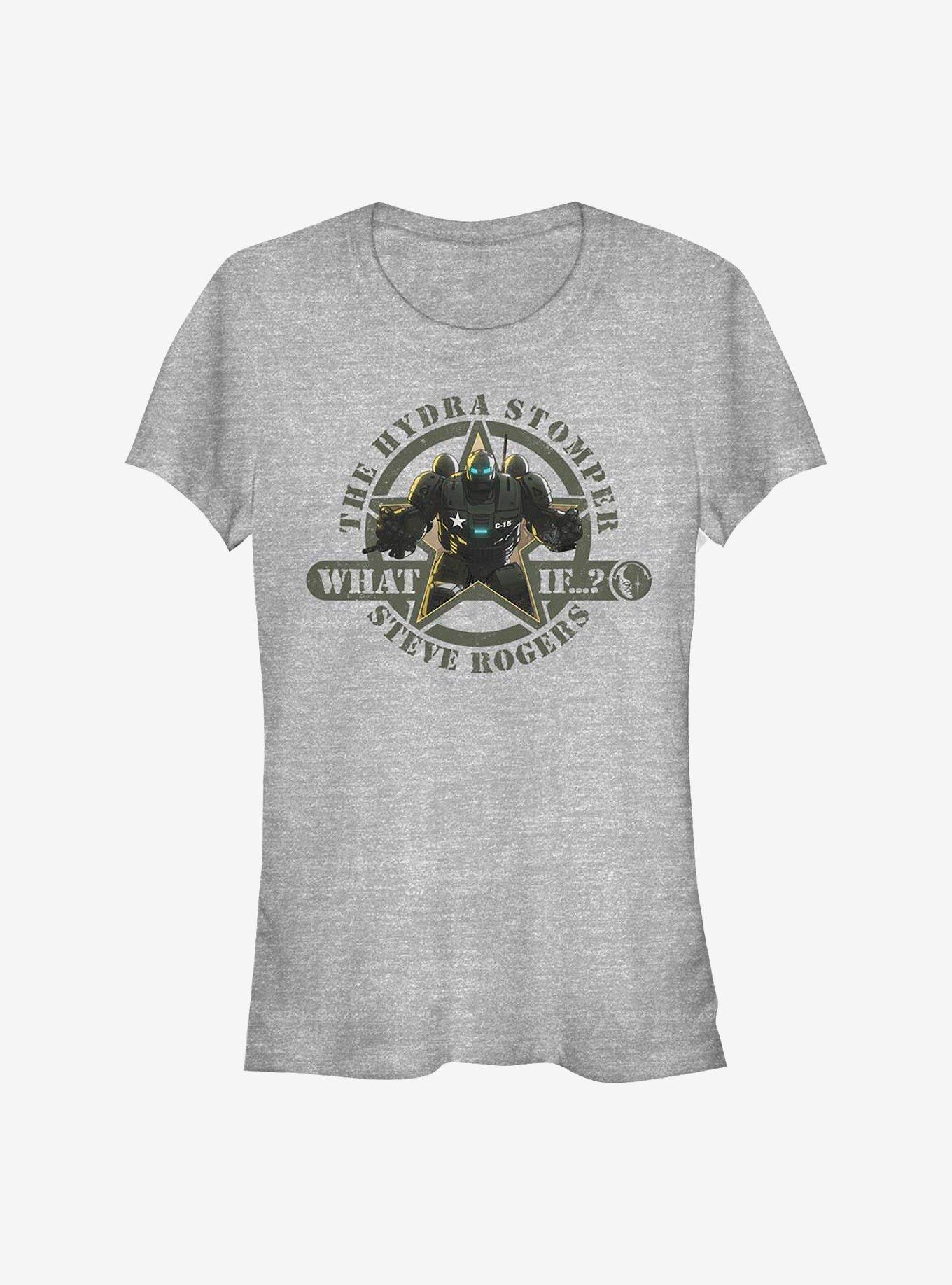 Marvel What If...? The Hydra Stomper Steve Rogers Girls T-Shirt, , hi-res