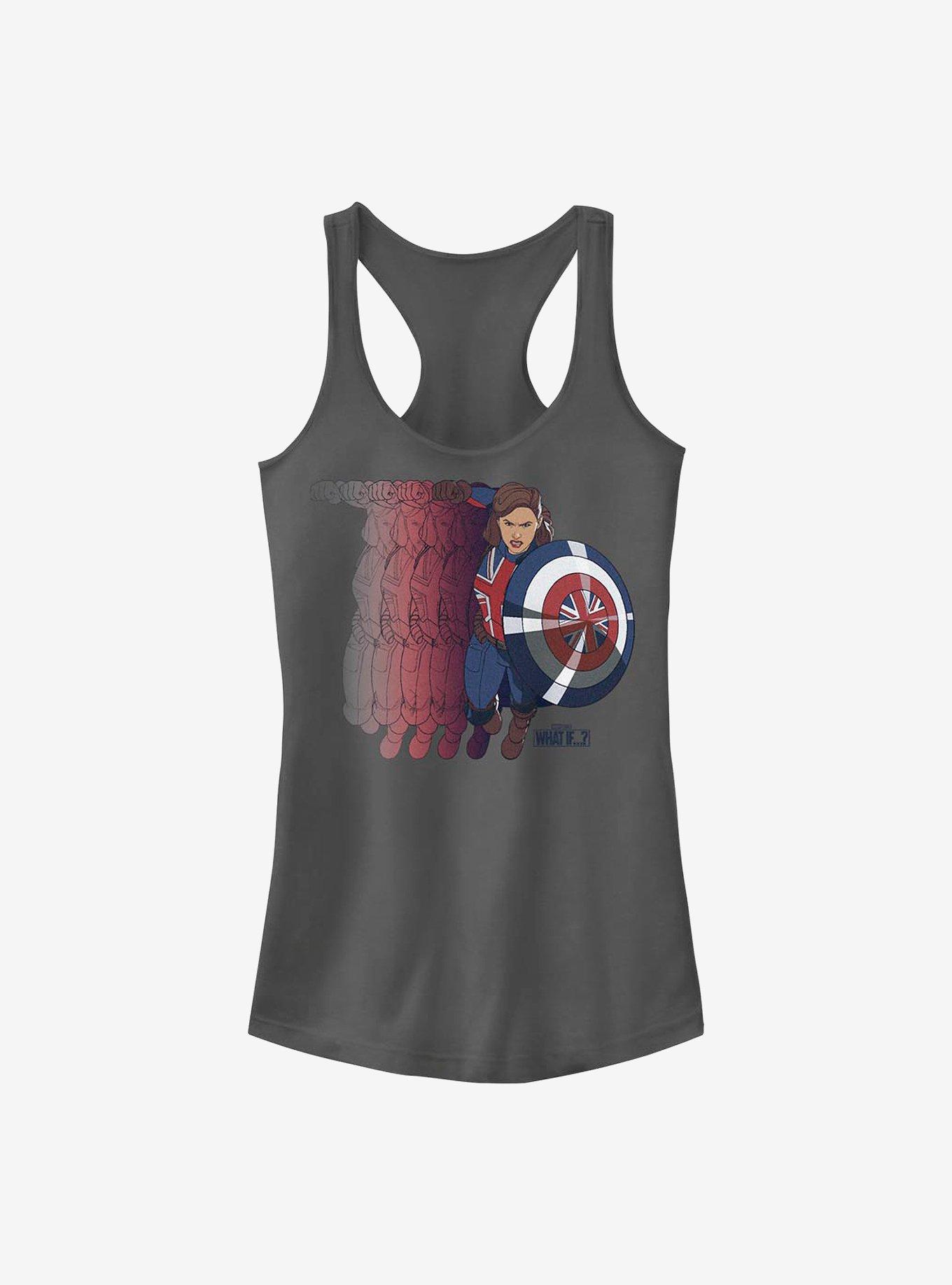 Marvel What If...? Captain Carter Shield Girls Tank, , hi-res