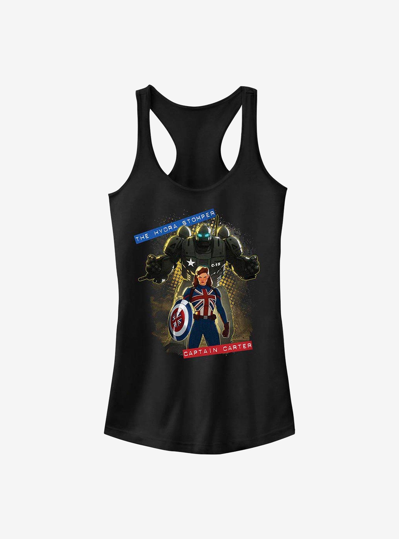 Marvel What If...? The Hydra Stomper Girls Tank, BLACK, hi-res