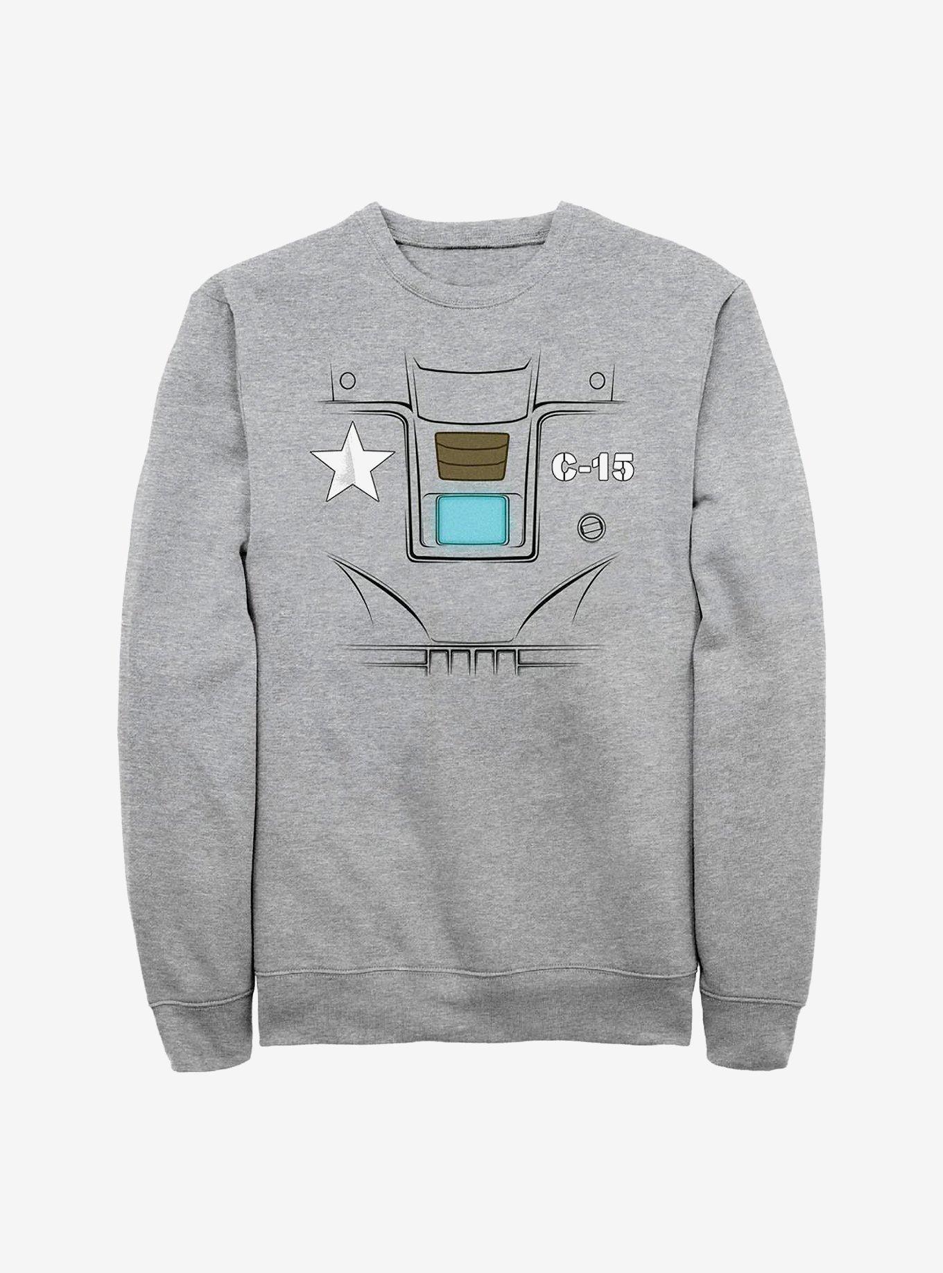 Marvel What If...? Captain Carter Punch Crew Sweatshirt, , hi-res