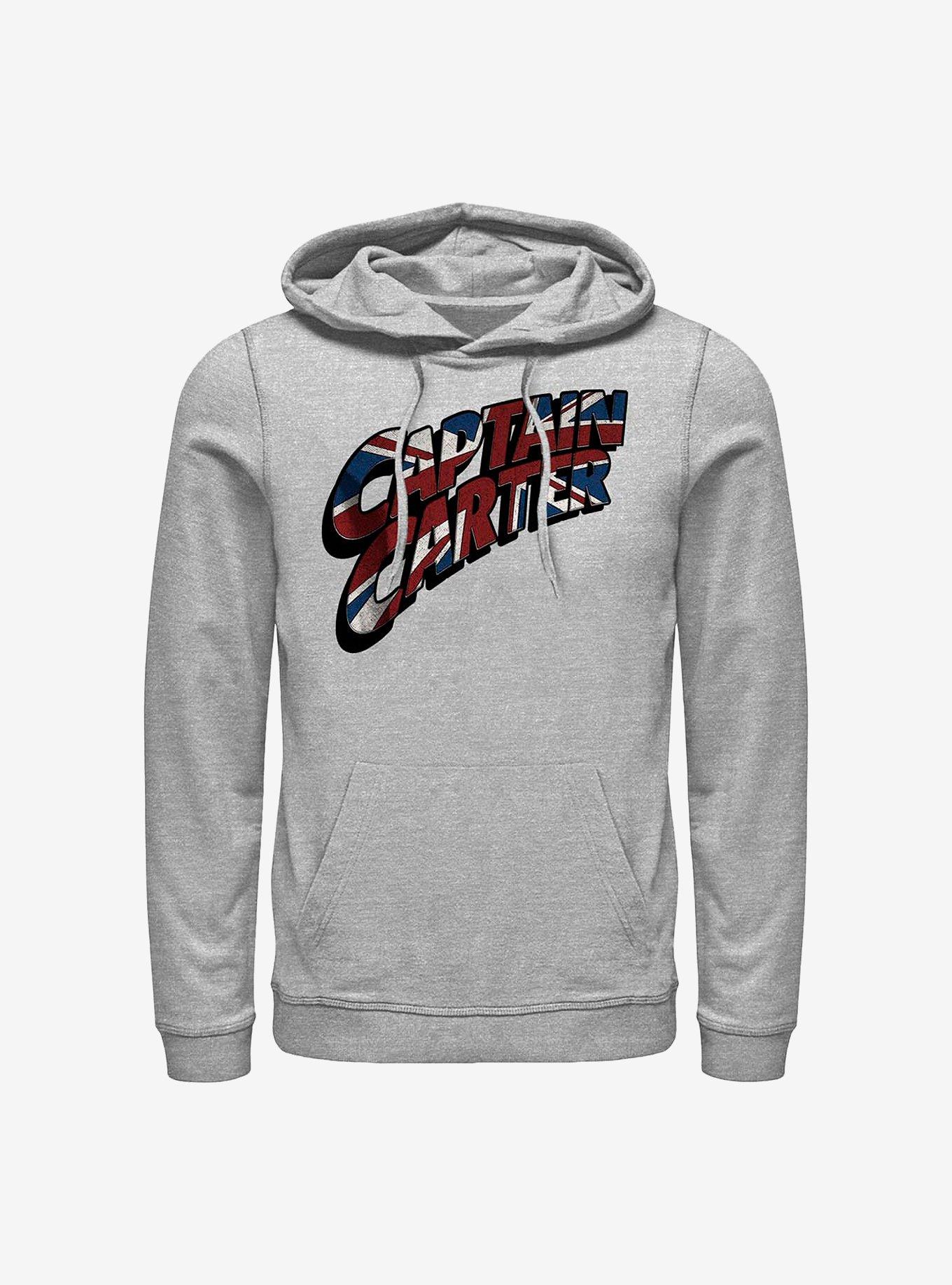 Marvel What If...? Captain Carter Hoodie, ATH HTR, hi-res