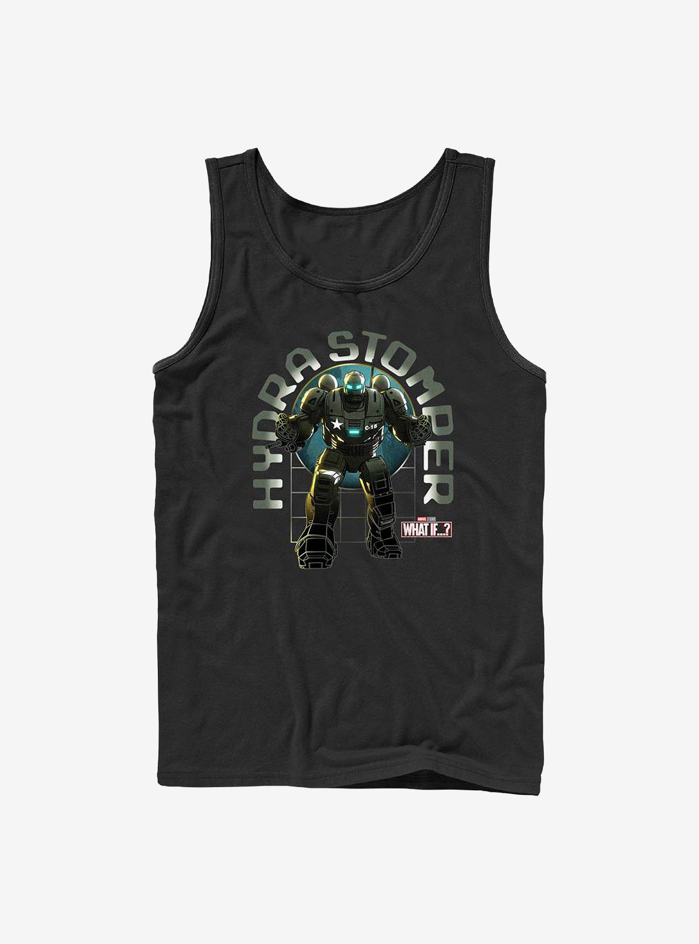 Marvel What If...? Hydra Captain Carter Pose Tank, BLACK, hi-res