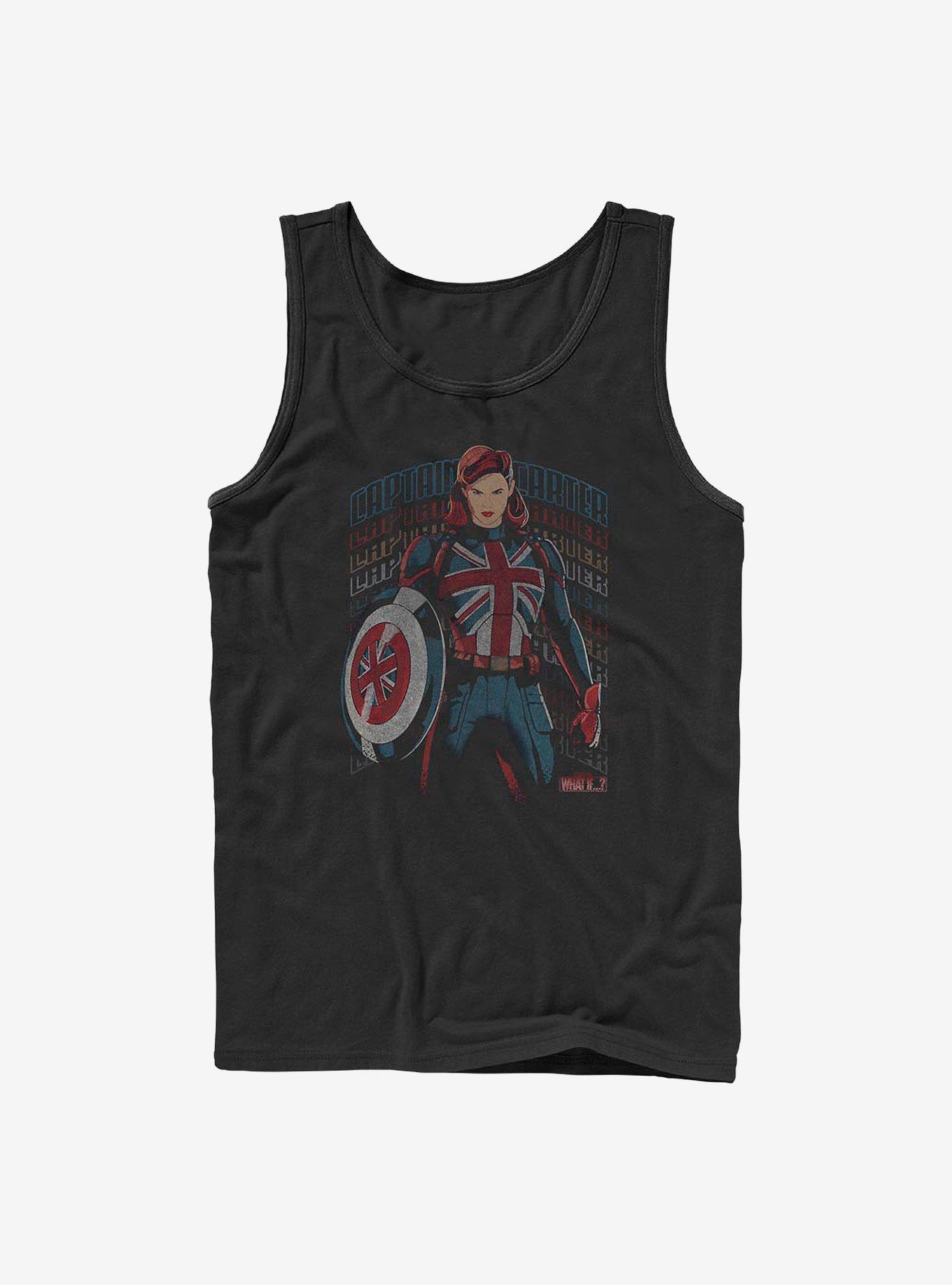 Marvel What If...? The Hydra Stomper Captain Carter Tank, BLACK, hi-res