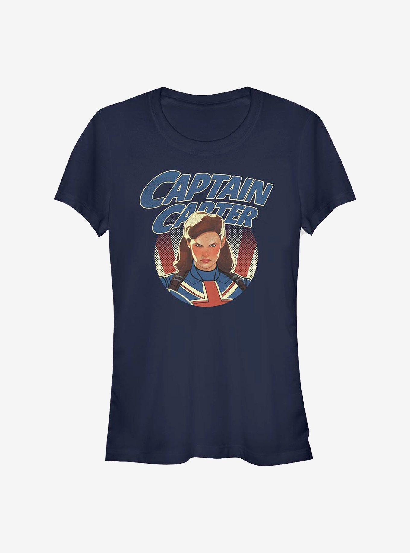 Marvel What If...? Captain Carter Fierce Girls T-Shirt
