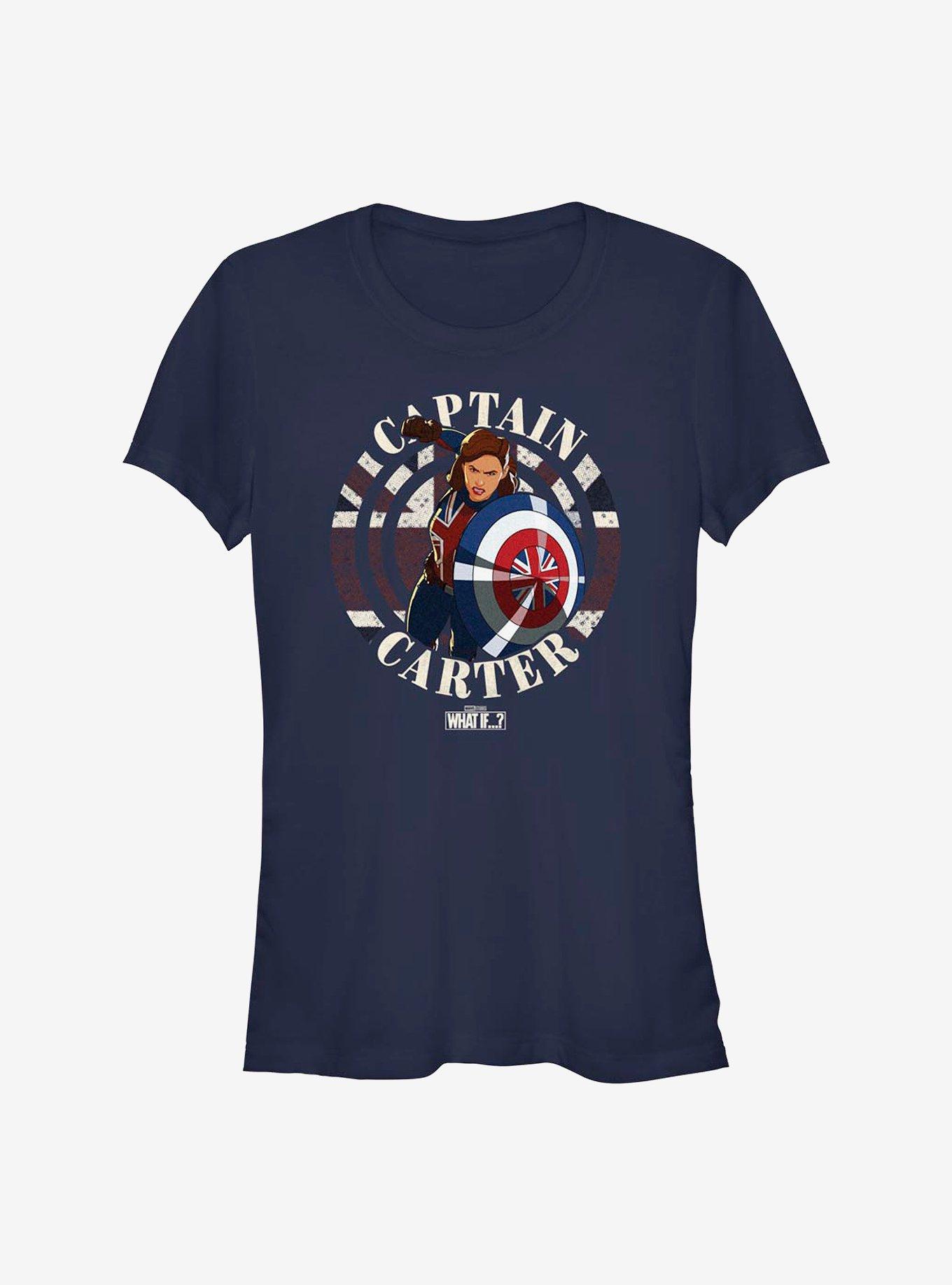 Marvel What If...? Carter Stamp Girls T-Shirt, , hi-res