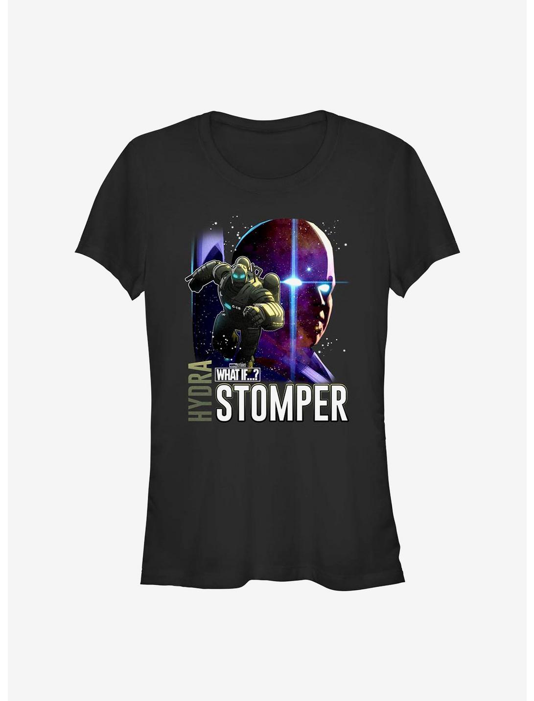 Marvel What If...? Watcher Hydra Stomper Girls T-Shirt, BLACK, hi-res