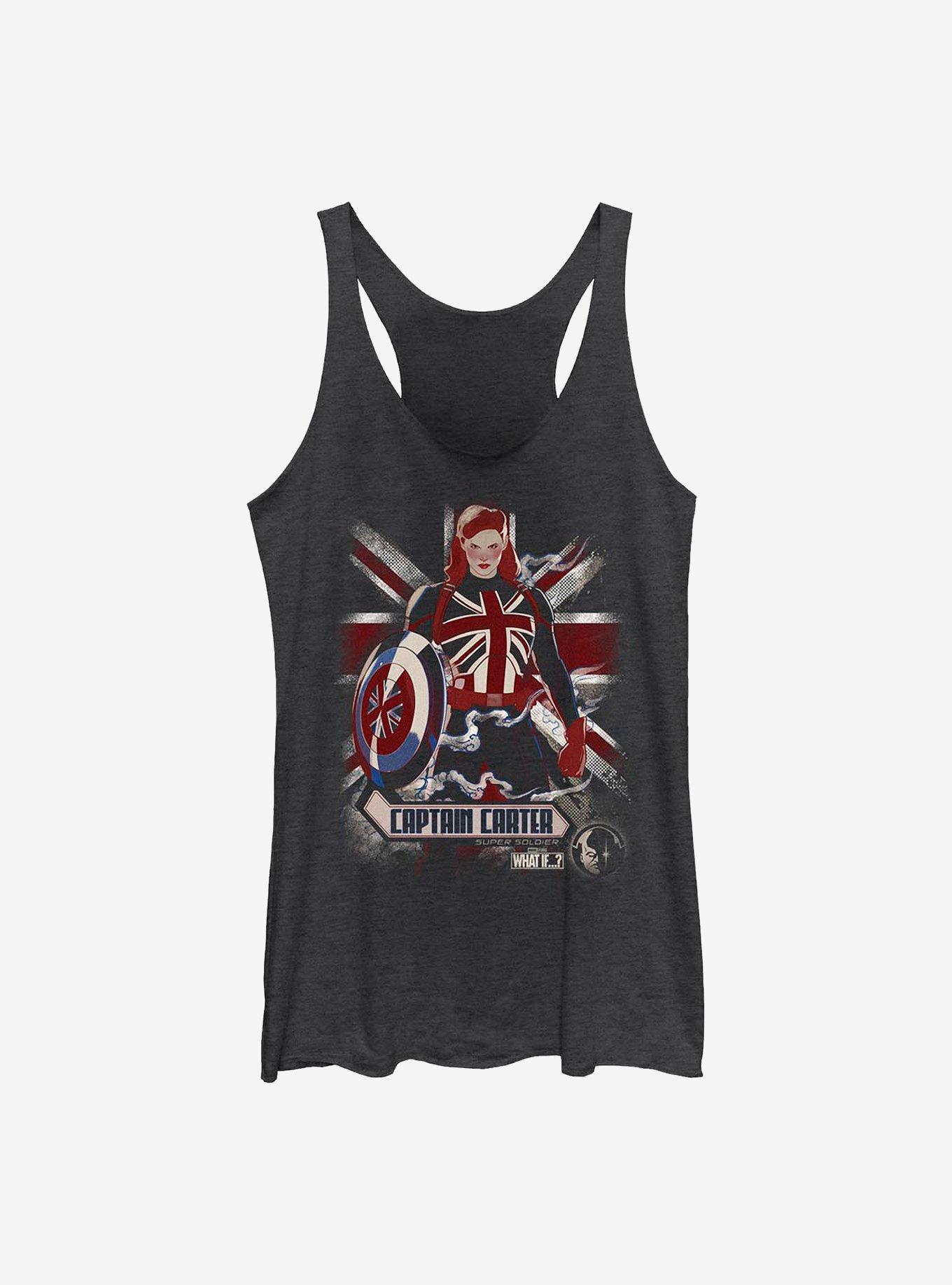 Marvel What If...? Captain Carter Flag Girls Tank