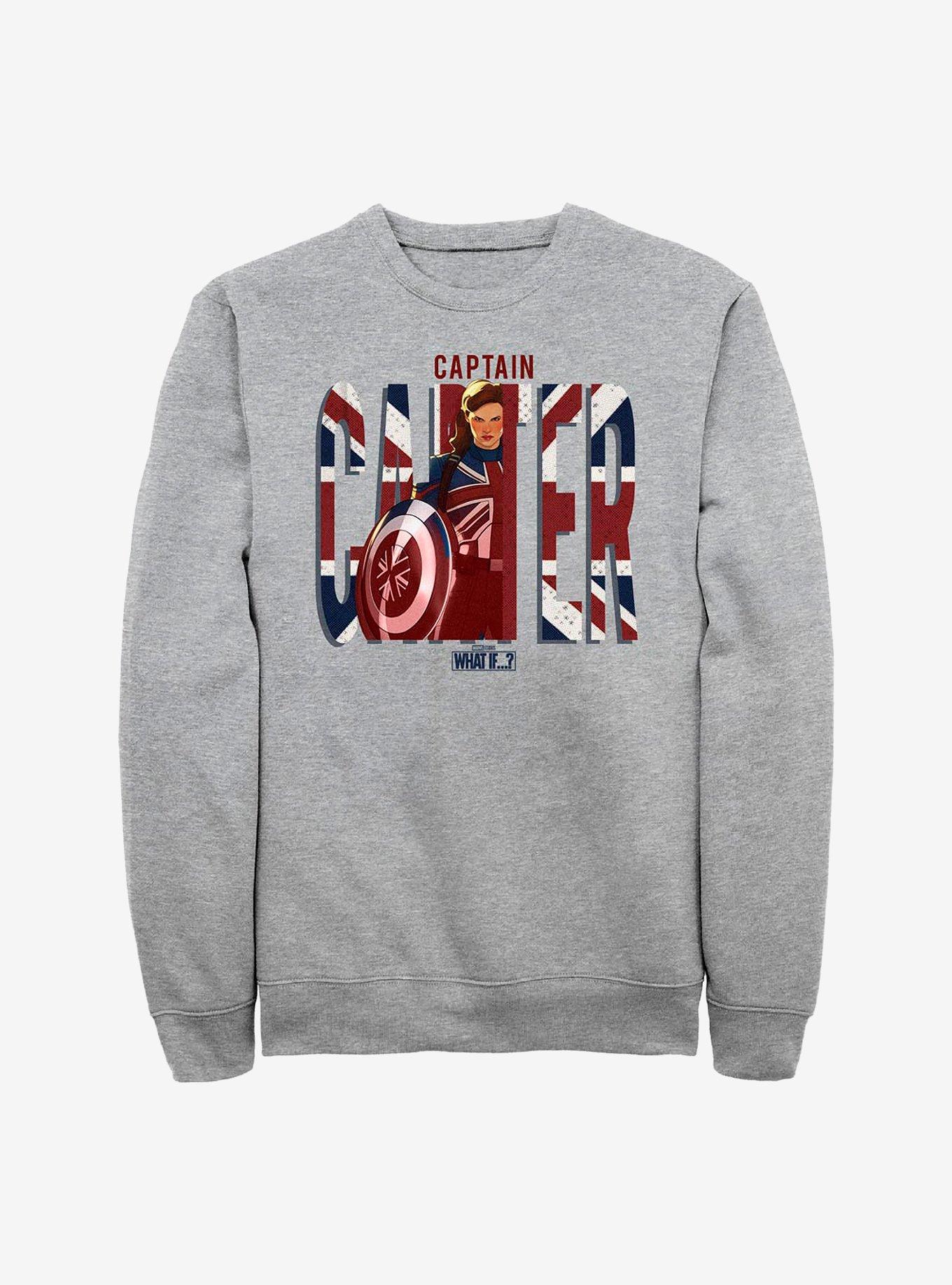 Marvel What If...? Big Carter Crew Sweatshirt