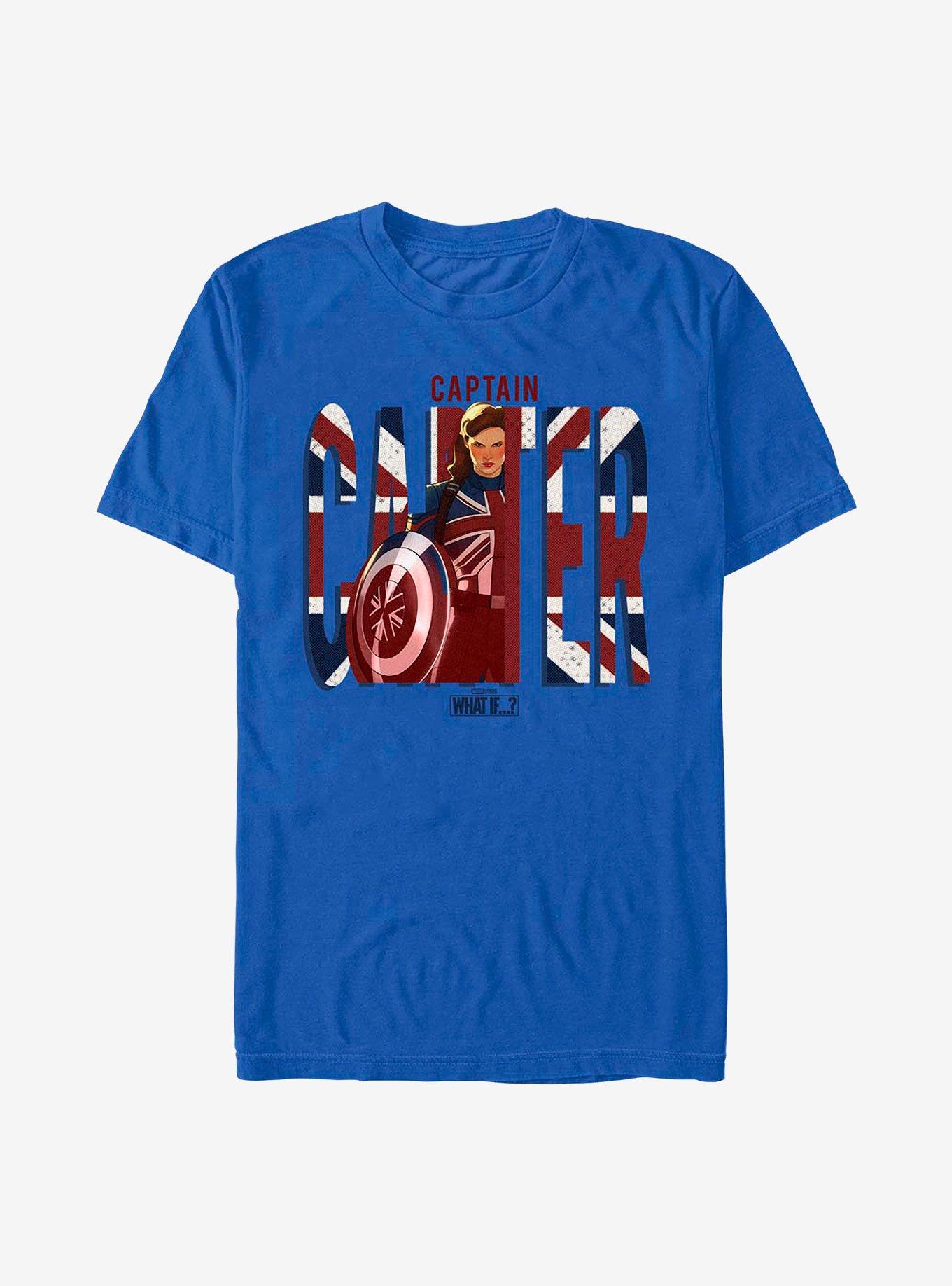 Marvel What If...? Big Carter T-Shirt, ROYAL, hi-res view 1