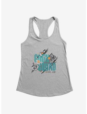 Space Jam: A New Legacy Awesome Goon Squad Logo Girls Tank, HEATHER, hi-res