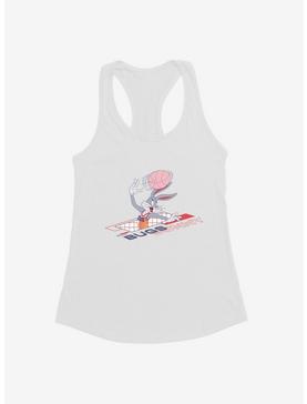 Space Jam: A New Legacy Bugs Bunny Leaving The Grid Girls Tank, WHITE, hi-res