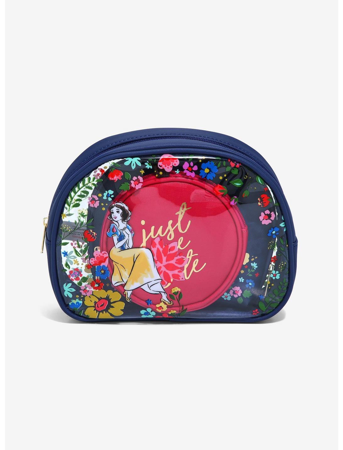 Disney Snow White and the Seven Dwarfs Just One Bite Cosmetic Bag Set - BoxLunch Exclusive, , hi-res