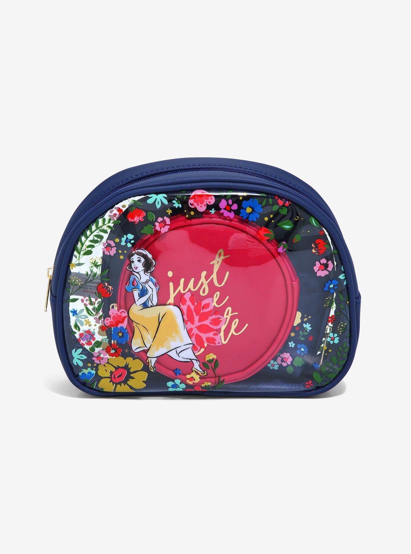 Disney Snow White and the Seven Dwarfs Just One Bite Cosmetic Bag Set - BoxLunch Exclusive, , hi-res