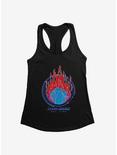 Space Jam: A New Legacy Basketball On Fire Goon Squad Logo Girls Tank, , hi-res
