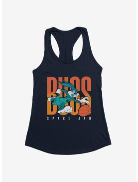 Space Jam: A New Legacy Bugs Bunny Basketball Girls Tank, NAVY, hi-res