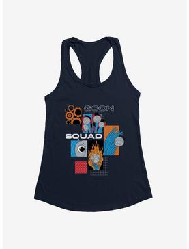 Space Jam: A New Legacy Collage Goon Squad Logo Girls Tank, NAVY, hi-res