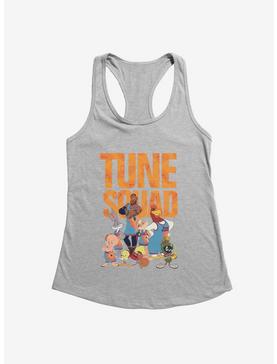 Space Jam: A New Legacy LeBron And Tune Squad Logo Girls Tank, HEATHER, hi-res