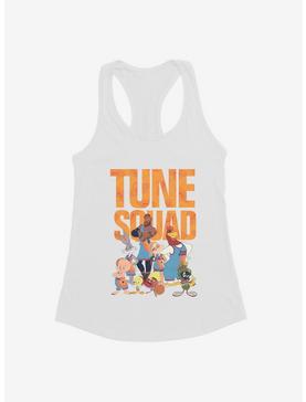 Space Jam: A New Legacy LeBron And Tune Squad Logo Girls Tank, WHITE, hi-res