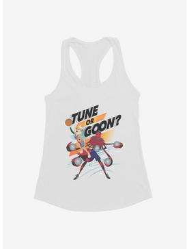 Space Jam: A New Legacy Tune Or Goon? Logo Girls Tank, WHITE, hi-res