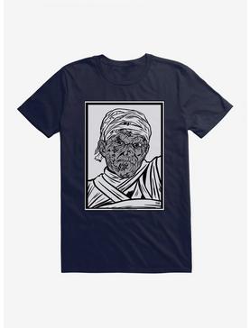 Universal Monsters The Mummy Black & White Animated T-Shirt, , hi-res