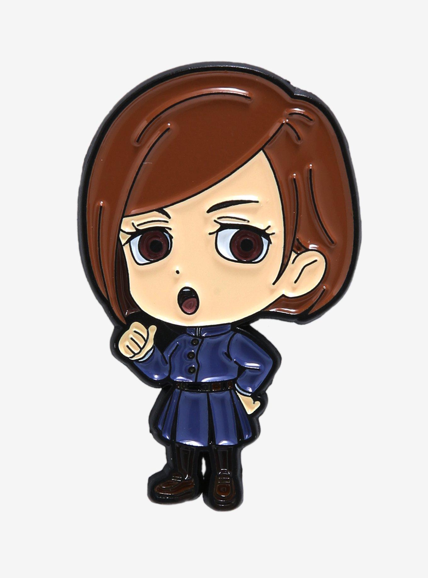 Jujutsu Kaisen Chibi Nobara Kugisaki Enamel Pin - BoxLunch Exclusive, , hi-res