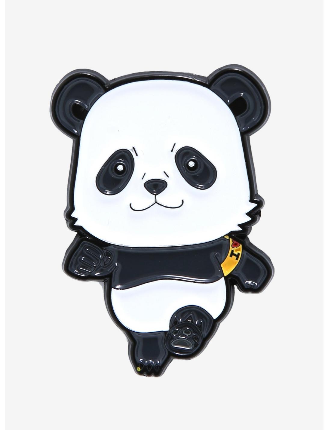 Jujutsu Kaisen Chibi Panda Enamel Pin - BoxLunch Exclusive, , hi-res