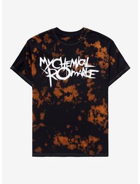 Plus Size My Chemical Romance The Black Parade Logo Tie-Dye T-Shirt, , hi-res
