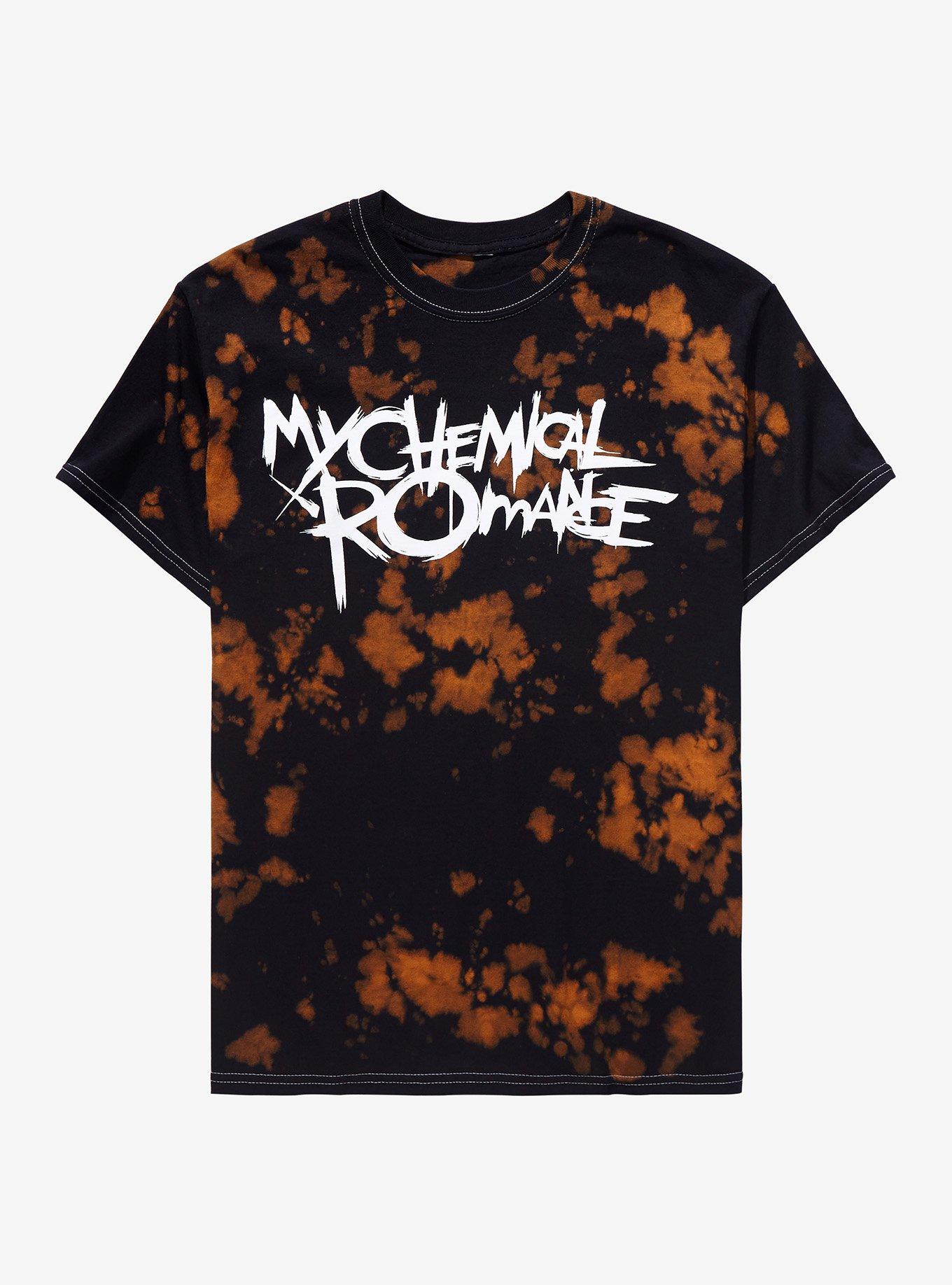 My Chemical Romance The Black Parade Logo Tie-Dye T-Shirt, MULTI, hi-res