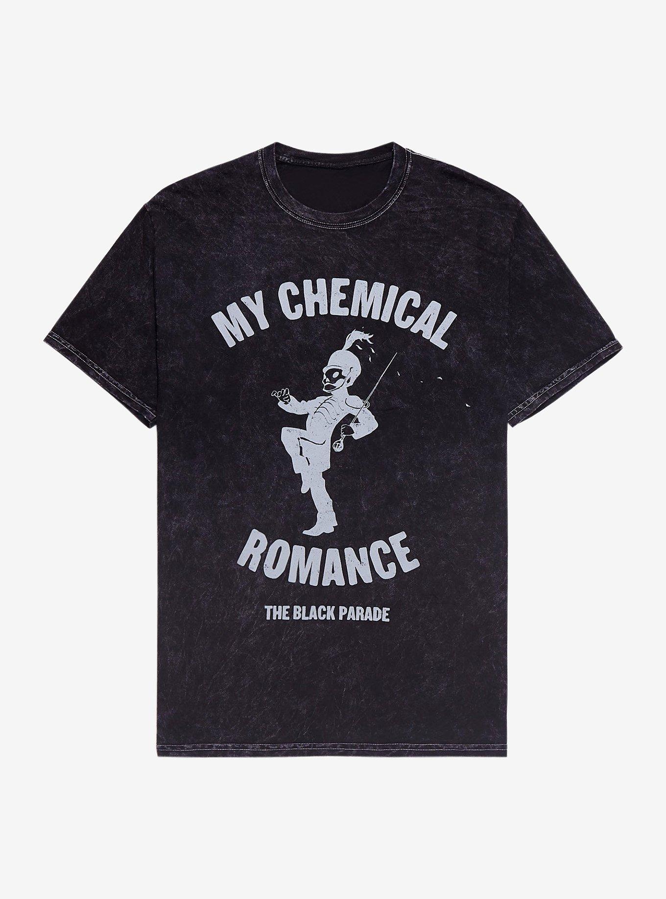 My Chemical Romance The Black Parade Mineral Wash T-Shirt, BLACK, hi-res