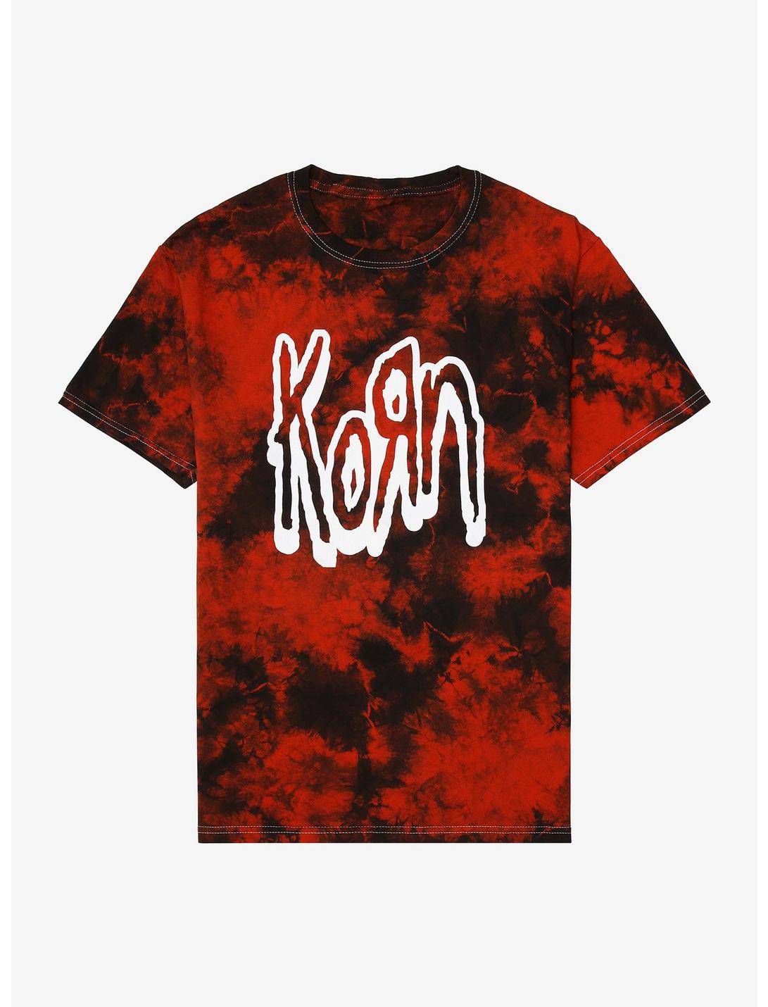 Korn Logo Tie-Dye T-Shirt, MULTI, hi-res