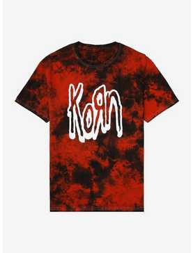 Korn Logo Tie-Dye T-Shirt, , hi-res