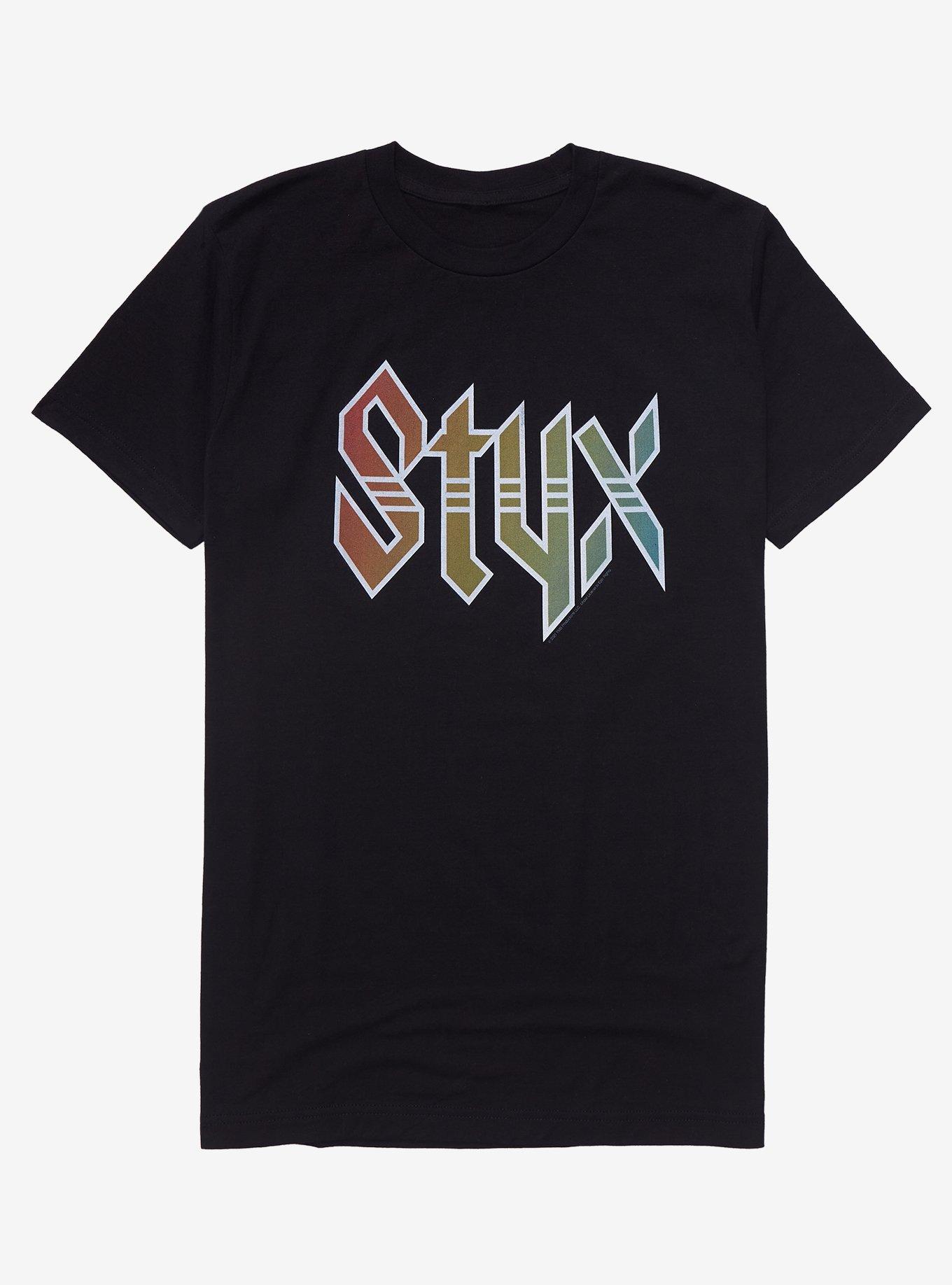 Styx Logo T-Shirt, BLACK, hi-res