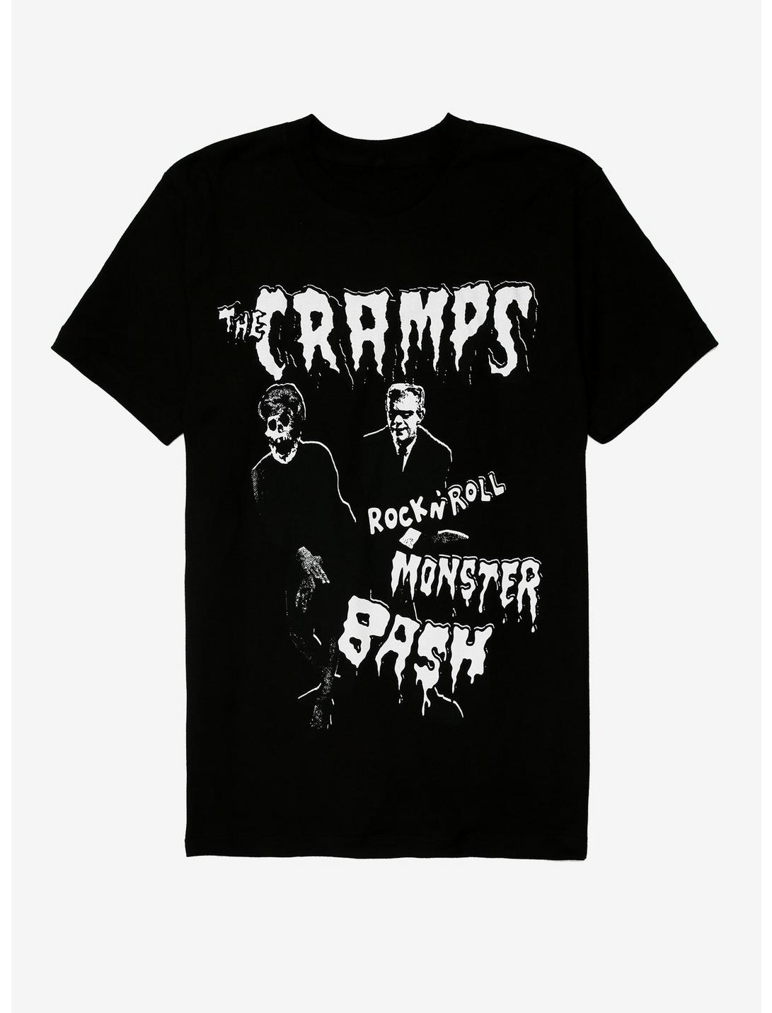 The Cramps Rock N' Roll Monster Bash T-Shirt, BLACK, hi-res