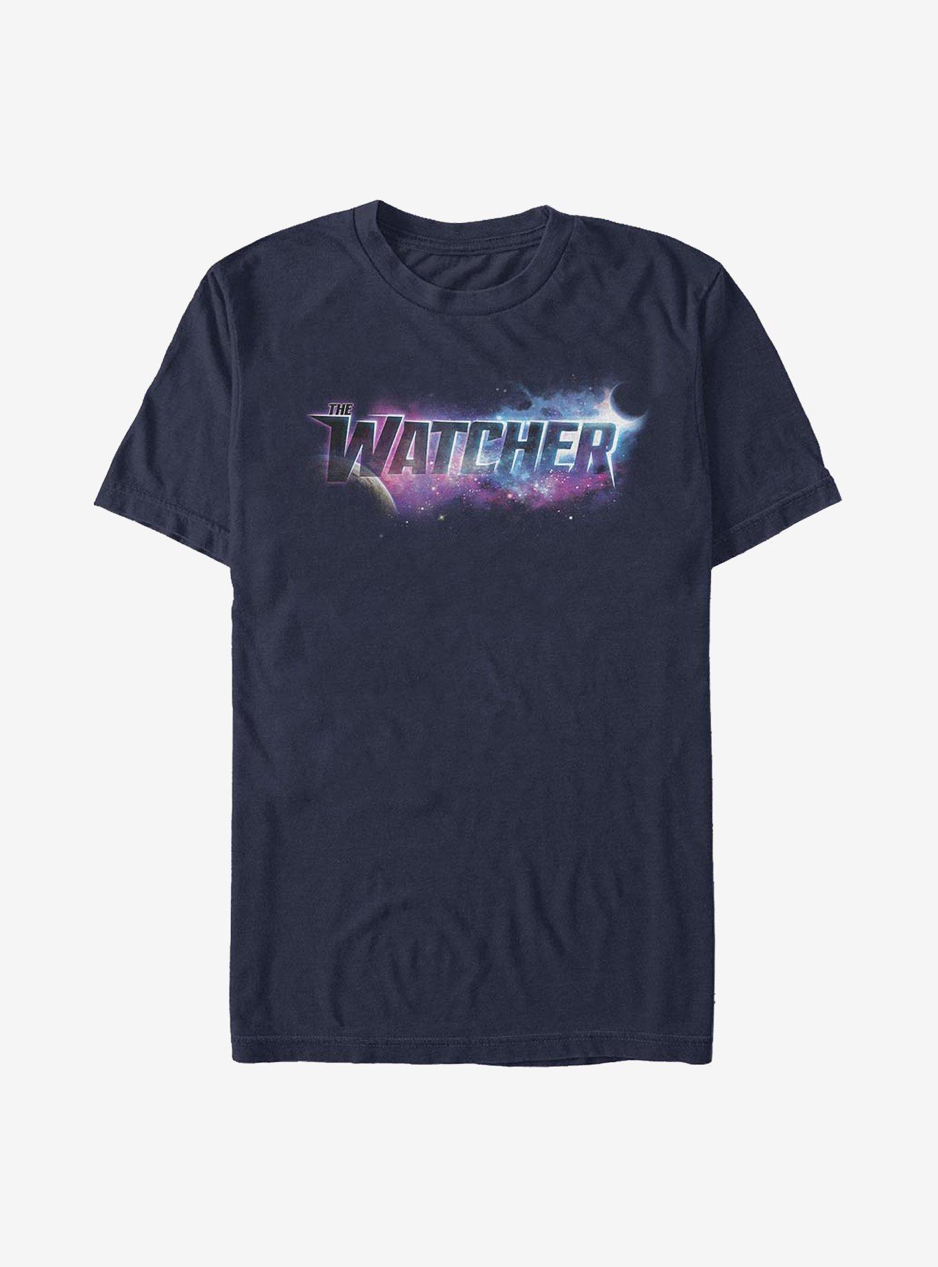 Marvel What If...? The Watcher Galaxy T-Shirt, NAVY, hi-res