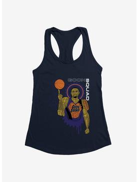 Space Jam: A New Legacy Chronos Spinning Gears Goon Squad Girls Tank, NAVY, hi-res