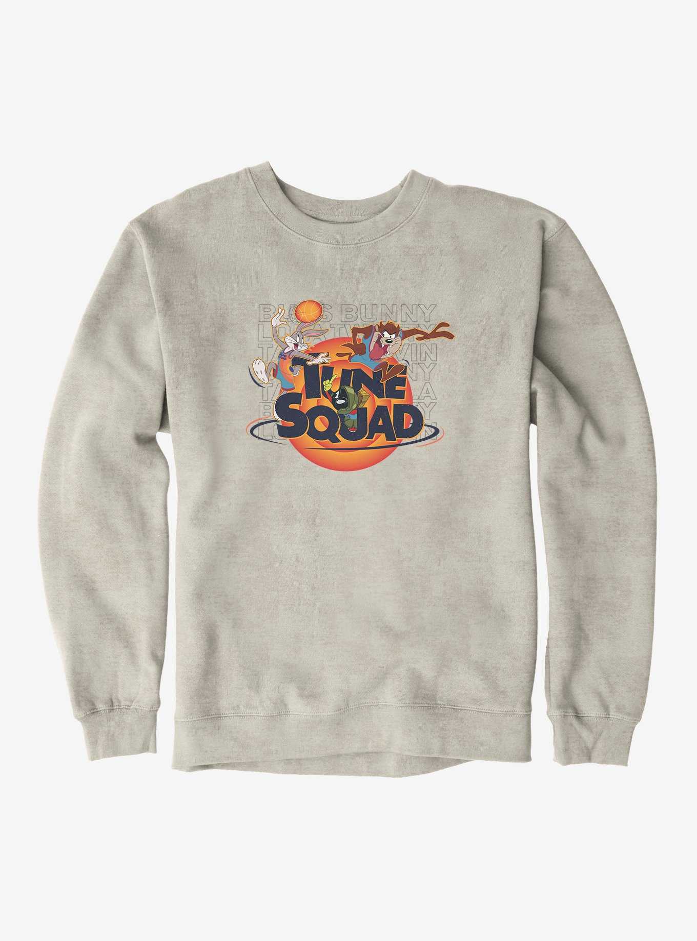 Space Jam: A New Legacy Bugs Bunny, Marvin The Martian, And Taz Tune Squad Sweatshirt, , hi-res